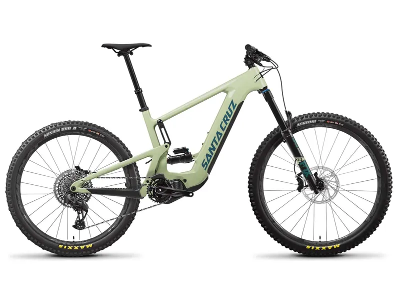 Santa Cruz Heckler Carbon S Build Electric Mountain Bike - 29er  - Avocado Green